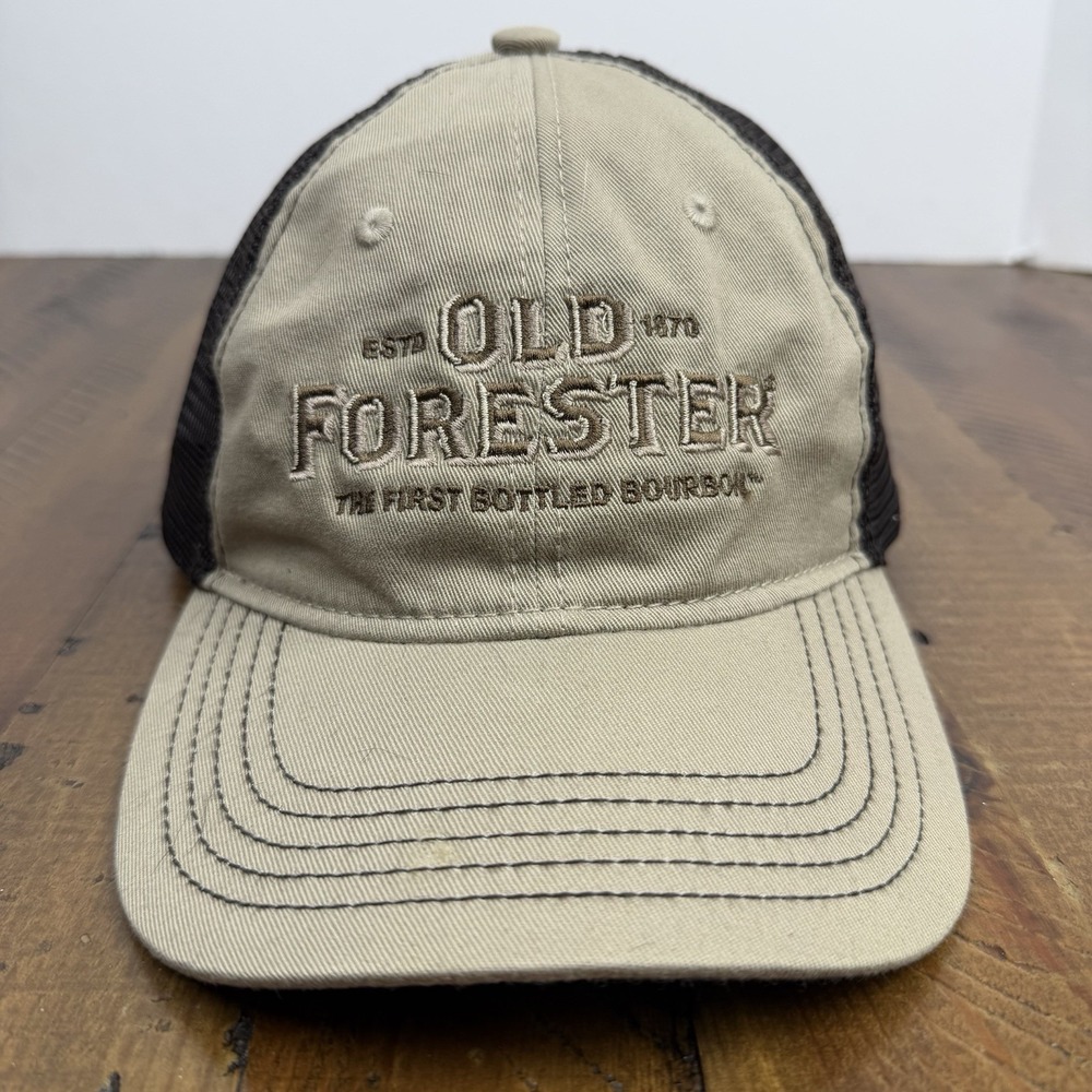 Old Forester The First Bottled Bourbon Distillery Mesh Trucker Hat